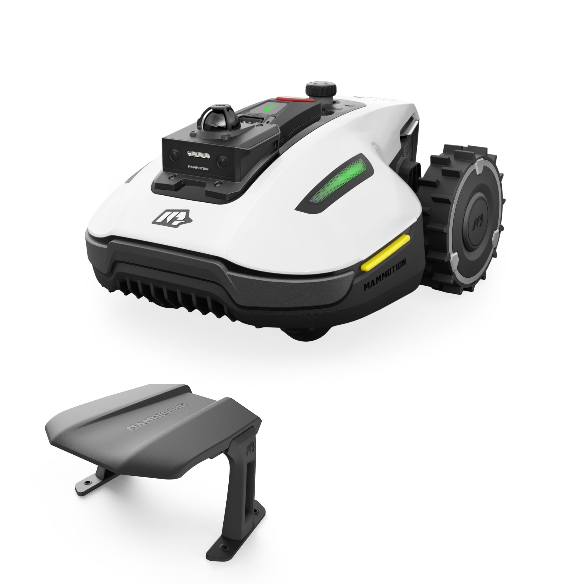 Mammotion YUKA mini 800H Robotic Lawn Mower, Reception 0.2 Acre, No Wire, No RTK Installation, Free NetRTK+AI Vision Positioning, 50% Slope, 15 Mowing Zones, Cutting Height 2''~3.5''
